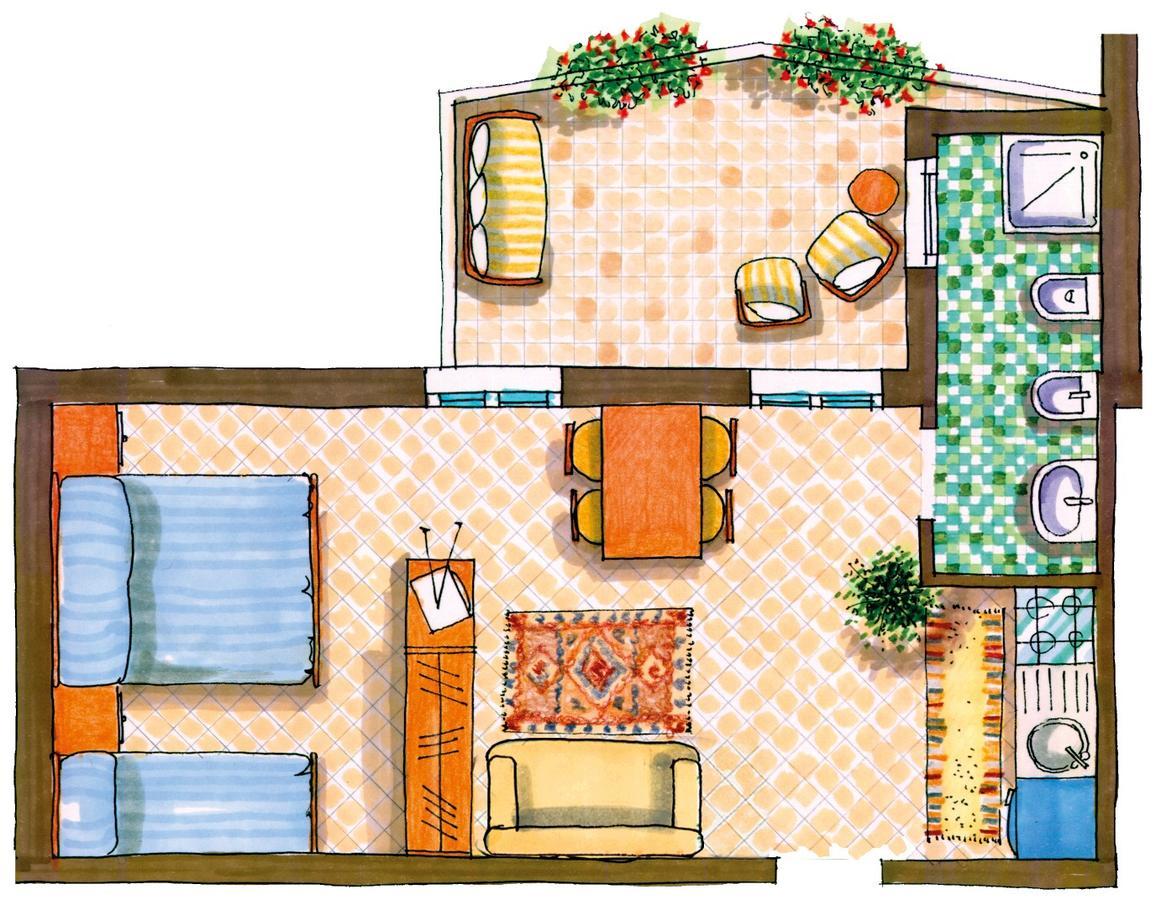 Residence Ca D'Oro 리도 디 예솔로 외부 사진